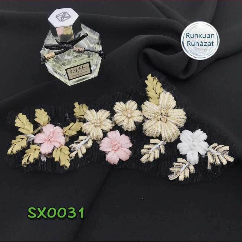 DIY gyanta ruhafolt hímzett virággal - Runxuan Clothing