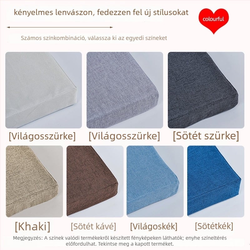 Main Coffee Ágy melletti rések kitöltő párna gyerekágyhoz, len huzat, szivacs töltet, modern dizájn