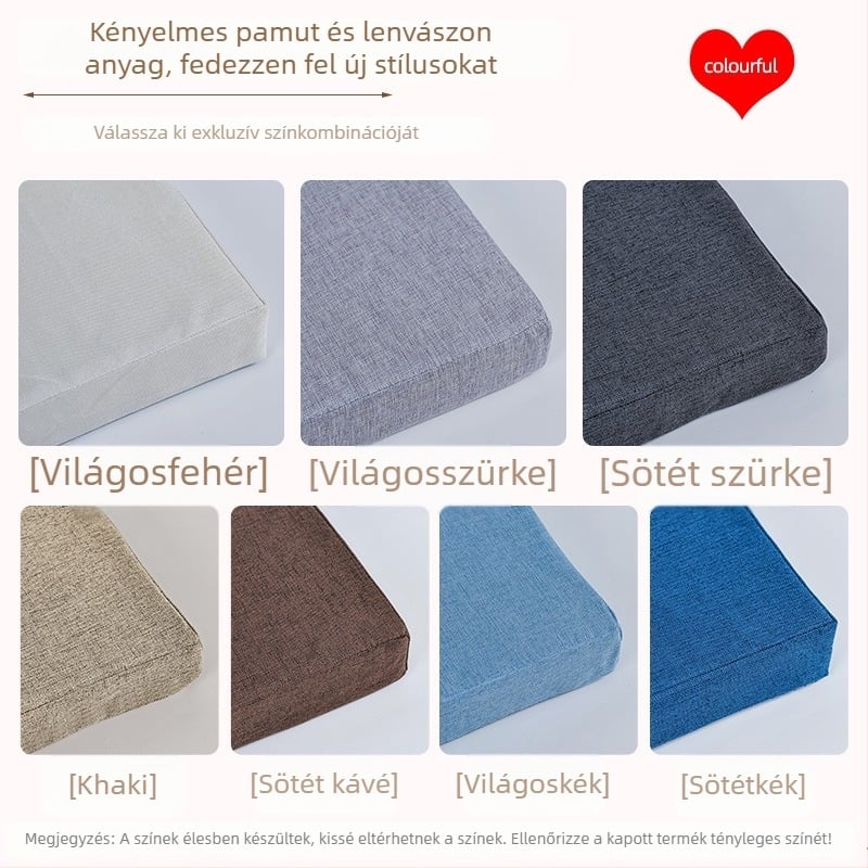 Main Coffee Ágy melletti rések kitöltő párna gyerekágyhoz, len huzat, szivacs töltet, modern dizájn