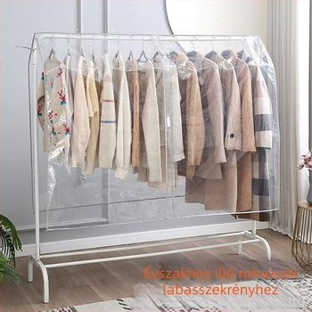 Ruhák porvédő huzat, univerzális kabát- és öltönyhuzat, porvédő védelem ruháknak