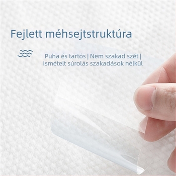 Egyszer használatos fürdő törölköző – 100% növényi rostból, egyedi csomagolásban, vastagabb szövés, egyszerű szövés, vízfelvétel 0–5 s, testreszabható feldolgozás, magáncímke elérhető