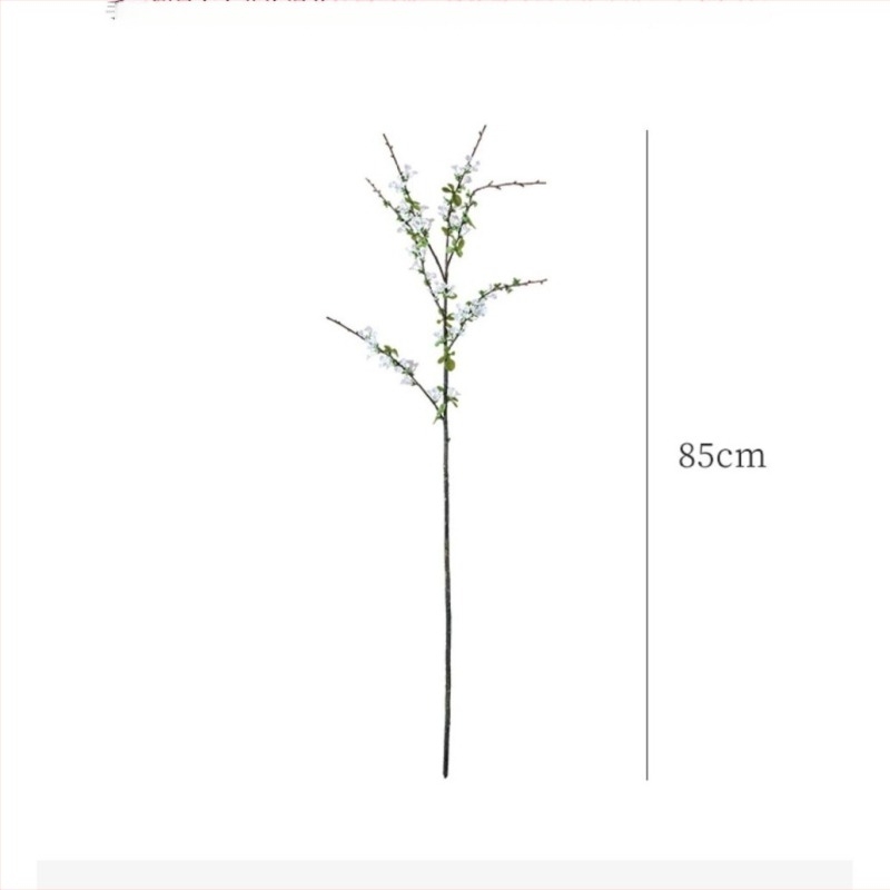 Mesterséges Snow Willow ágak – Selyem virágok, Kézzel készített: festés, stilizálás, relief – Otthoni dekoráció