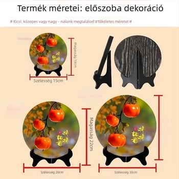 Fából készült, modern dekoratív dísz irodai asztalhoz, előszobába és boros szekrényhez