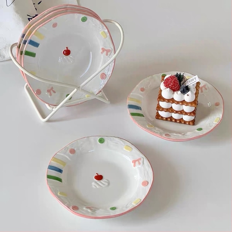 Kerámiás tál, aláglazúros szín, INS stílus, szabálytalan forma, mikrohullámú sütőbe tehető