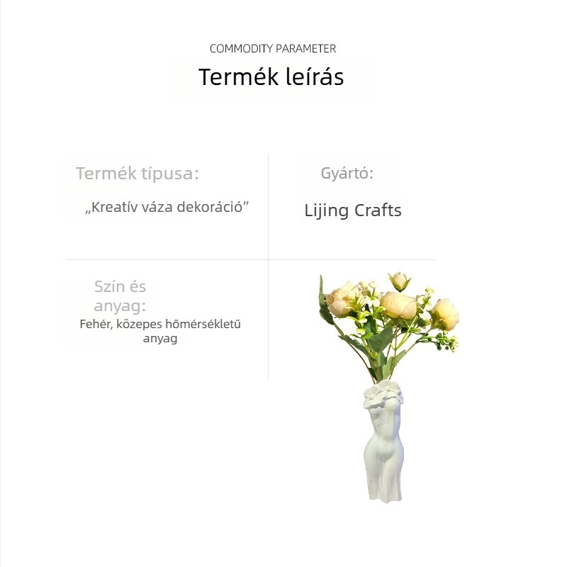 Minimalista geometriai kerámia virágváz | modern egyszerű stílus | kerámia anyag