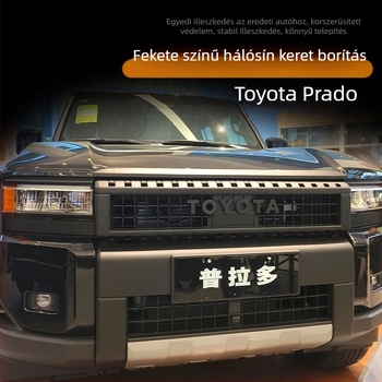 Wanjuan ABS első grille embléma matrica Toyota Prado LC250
