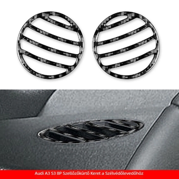 Defogger légkivezető keret és panel Audi A3 S3 8P-hez, 06-07, modell 06076q, márka Xin jinlong