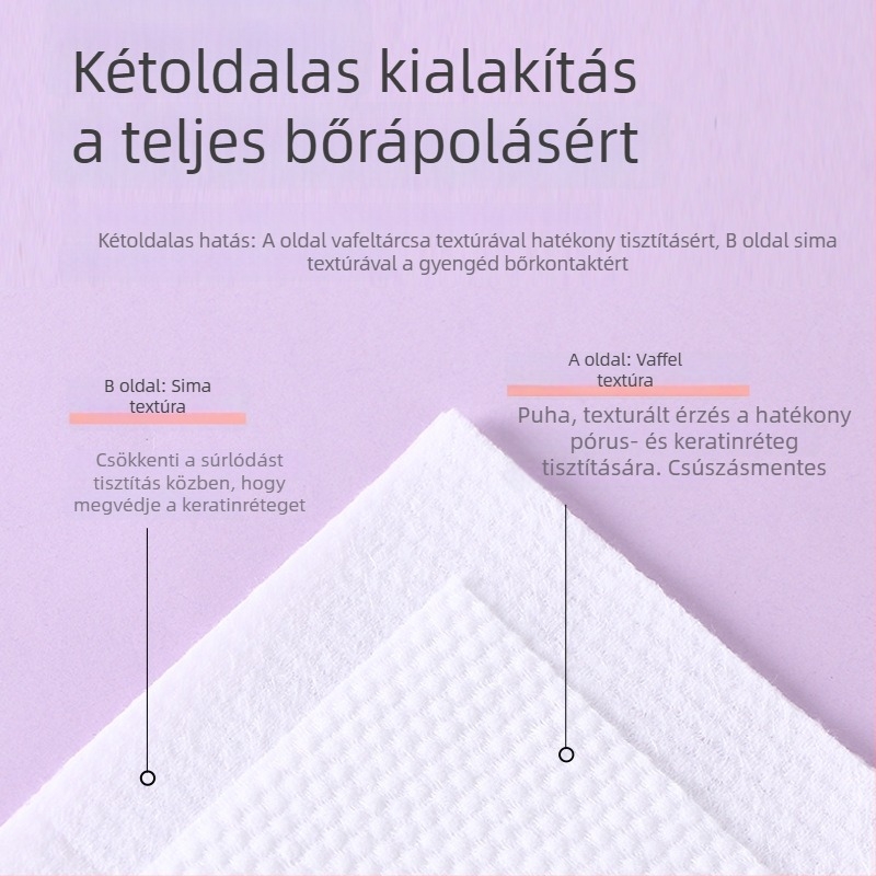 Cotton House Egyszer használatos arc törölközők — Mikroszálas anyag, Egyszerű szövés, Testreszabás nélkül