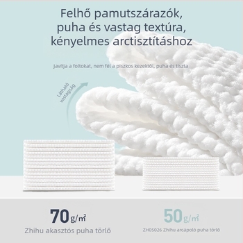 Plant Protection egyszer használatos arc törlőkendők, 100 lap, 6 csomag; 70% viszkóz + 30% poliészter; gyártási kód 8474372; GB15979 szabvány