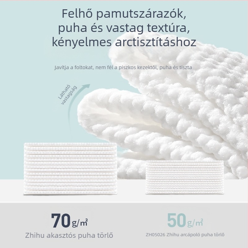 Plant Protection egyszer használatos arc törlőkendők, 100 lap, 6 csomag; 70% viszkóz + 30% poliészter; gyártási kód 8474372; GB15979 szabvány