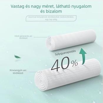 Heart-to-heart egyszer használatos arctisztító kendő, nem szőtt anyag, nedves és száraz használat, hordozható csomag, gyártási kód 22069042567