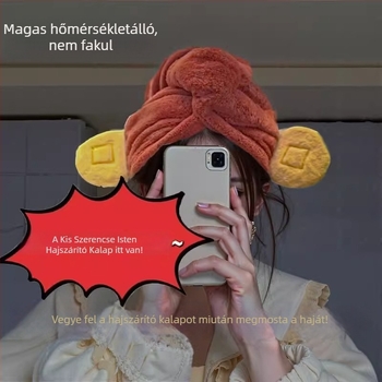 Hajszárító sapka, magas felszívódás, poliészter, 120d szálak, 80-99 g