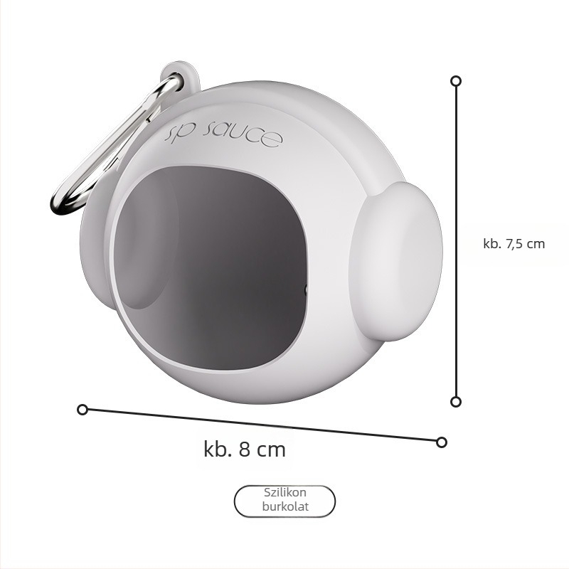 Sporttörölköző, PC/TPU anyag, 52 g, SP márka, felszívja a nedvességet és gyorsan szárad.