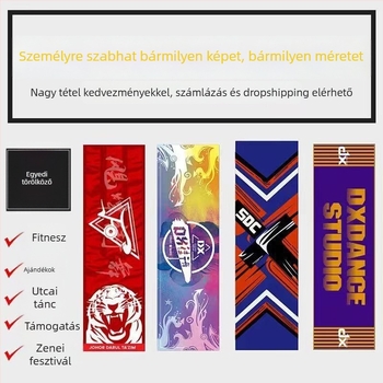 Microfiber sporttörölköző testreszabható logóval, 400 g, gyorsan száradó, nedvszívás 5–10 másodperc