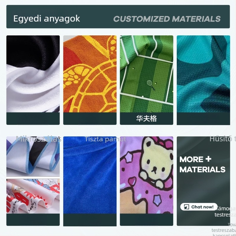 Sporttörölköző mikroszálas anyaggal hűsítő hatás nedvesítéskor, testreszabható logó, gyors száradás, gsm 200–400