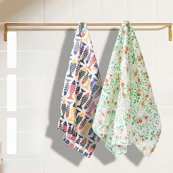 Tea törölköző, 100% pamut, 70 g, nedvszívó 5–10 s, logó nyomtatás