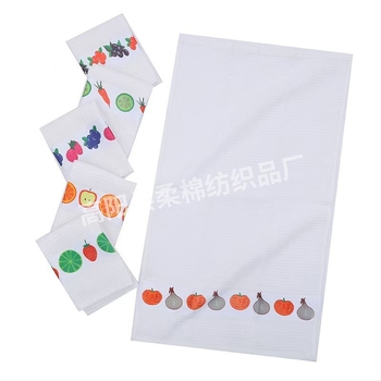 Tea towel - Kevert anyag, 55 g, Logónyomtatás lehetséges, Nedvszívó 5–10 s