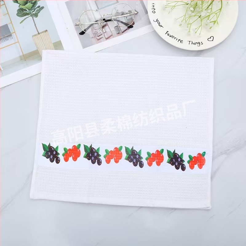 Tea towel - Kevert anyag, 55 g, Logónyomtatás lehetséges, Nedvszívó 5–10 s