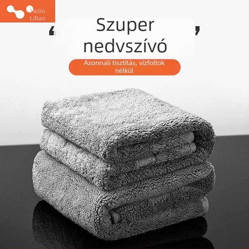 Leiben autómosó kendő – nagy mikroszálas kendő autómosáshoz és belső felületekhez, vast, nedvszívó, szöszmentes