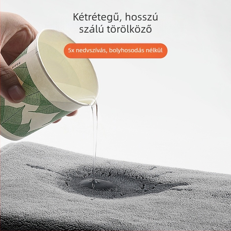Leiben autómosó kendő – nagy mikroszálas kendő autómosáshoz és belső felületekhez, vast, nedvszívó, szöszmentes