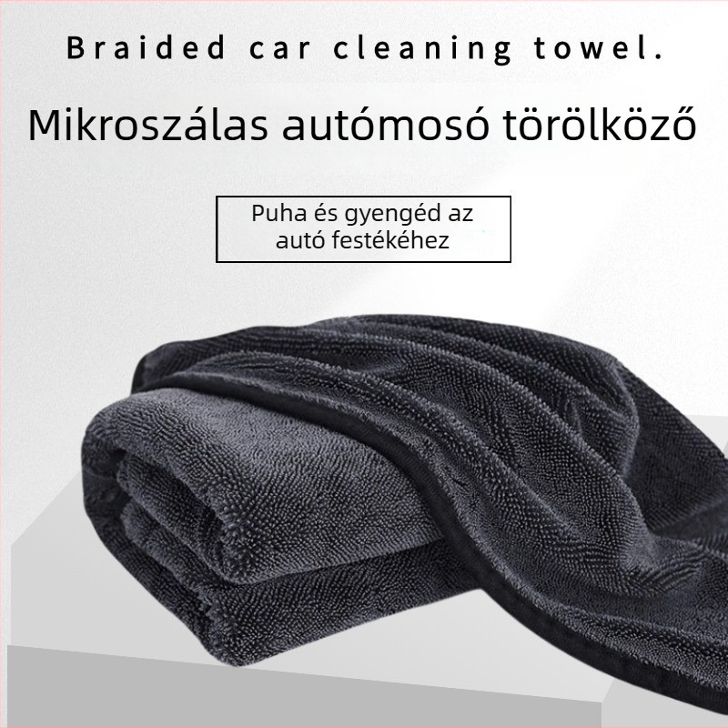 Pluche autó törölköző ultrafin rostokból – vízfelvevő, nem hullik szál, vastagított, kód Y0056