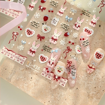 Tensor nail körömdíszítő matricák – ultra vékony, egyszerű stílus; minták: csillagos ég, pillangók, négypontos csillag; univerzális használat