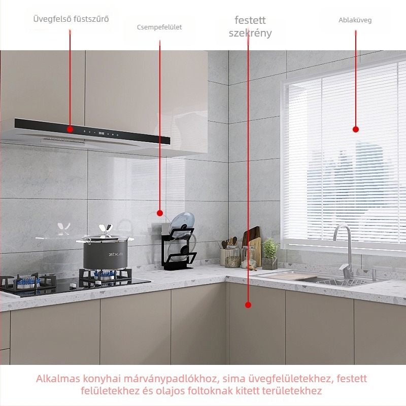 PP anyagú konyhai falmatrica – vízálló, dekoratív, egyszínű mintázat, modern minimalist stílus