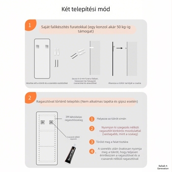 Senfu keret nélküli teljes hosszúságú tükör, modern stílus, a rajzok szerint készített