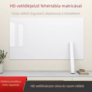 Vetítőfal matrica – alumíniumfólia, tűzálló, kültéri használatra, egyszerű és modern, tükröző stílus