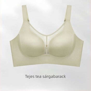 Sima sportmelltartó Push-Up, oldalsó kontrollal, 3/4 kosár, ultra vékony formázott kosár, hátul négy soros zárás
