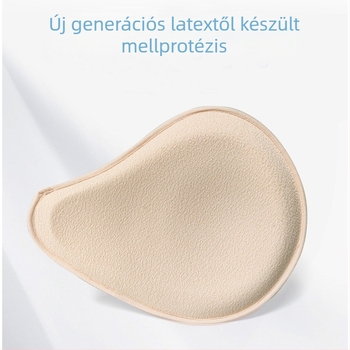 Posztoperatív latex melleprotézis, 2. generáció, spirális vastag mellkas párna