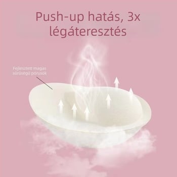 Melltartóbetét beillesztés – lélegző szivacs, vékony réteg, fokozza formázást