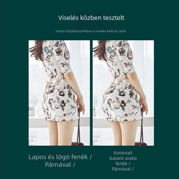 Nylon csípőpárna a fenék liftjéhez, vastagított kivitel, uniszex, 2023 tavaszán debütált