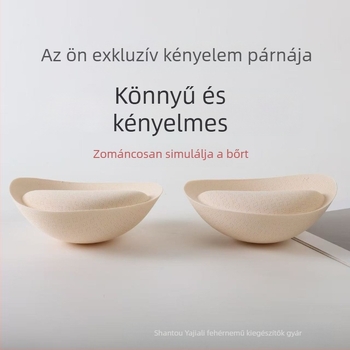 Vastagított melltartó betétek, széttört mellbimbó forma, lélegző, pamut anyag, növeli a liftet