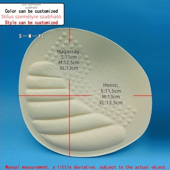 Melltartó betét, imitáció latex hatás, nylon, vastított, Pretty cooling, tavasz 2024