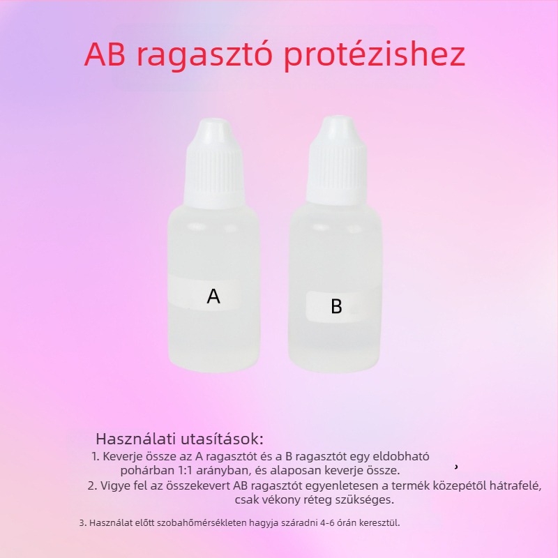 Szilikon protézishoz készült ragasztó – öntapadó mellprotézisekhez