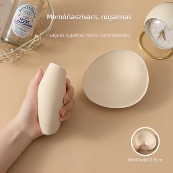 Nylon sport melltartó párna, push-up, lélegző, láthatatlan, megakadályozza a külső tágulást