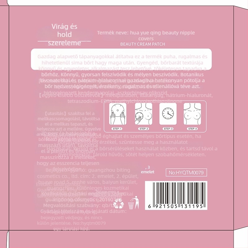 HYQING Mellszalag – Kollagénes mellápoló patch, gondozás és hidratálás, gyümölcsös illat, testápolási készlet