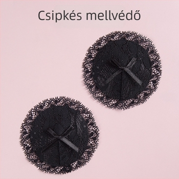 Csipkés szív alakú mellragasztó tapasz, újrahasználható, láthatatlan és varrat nélküli, kerek mellbimbó forma, Xinqi