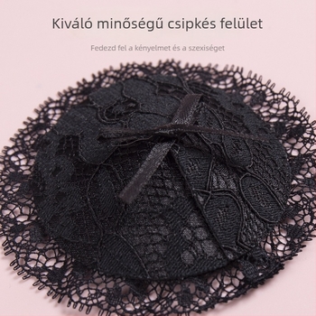 Csipkés szív alakú mellragasztó tapasz, újrahasználható, láthatatlan és varrat nélküli, kerek mellbimbó forma, Xinqi