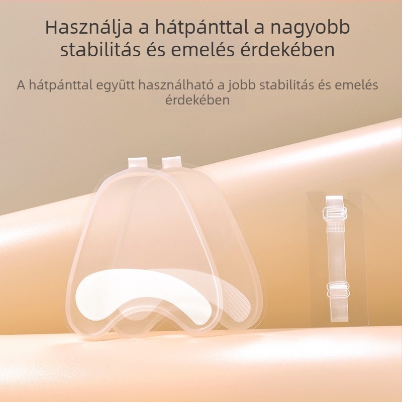 Pumpálható melltartó oldalsó szárnyak, levehető átlátszó TPU panelek és csúszásmentes pánt