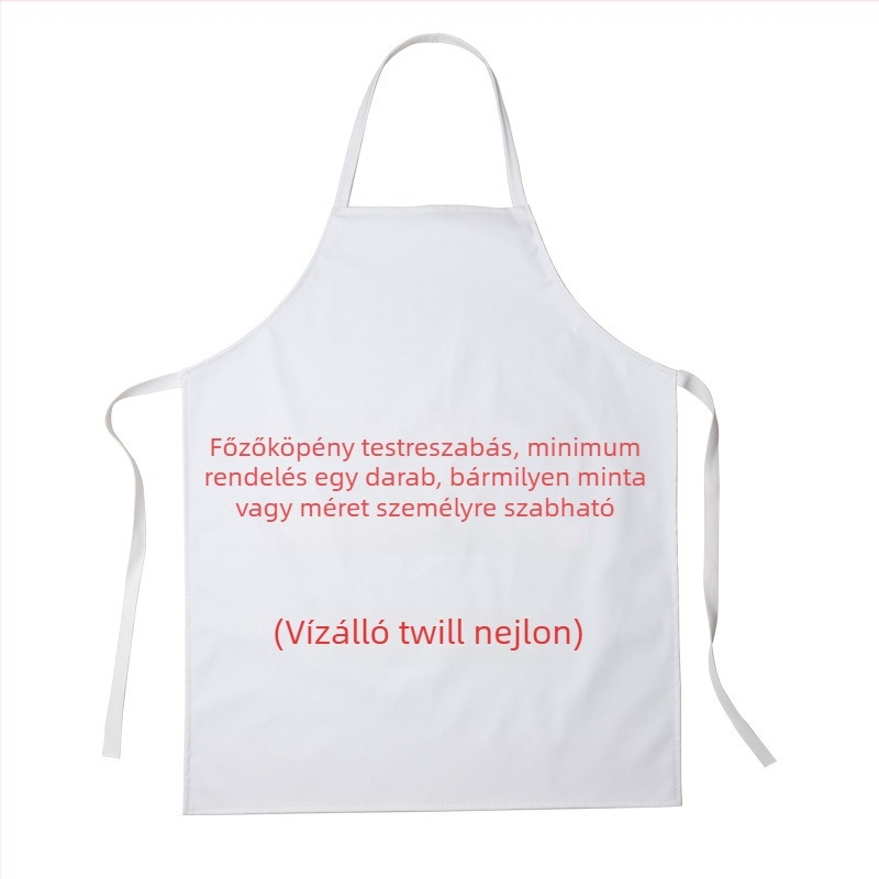 Kötény, ujjatlan, olaj- és vízálló, poliészter, Dream Leap, modern minimalista stílus