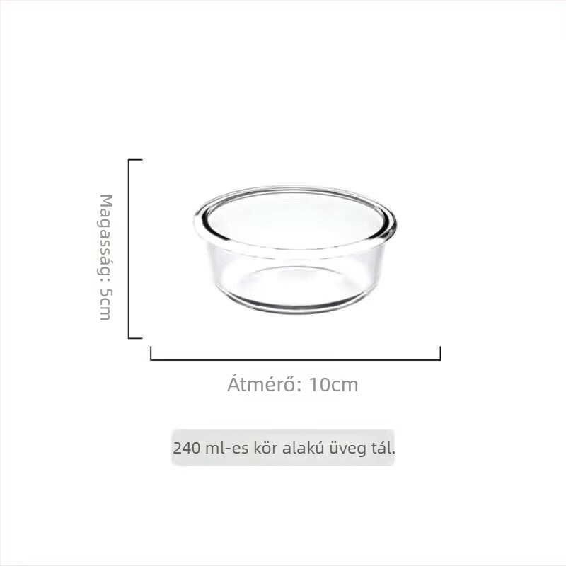 Fedéllel ellátott hőálló boroszilikát üvegből készült tojásos edény gőzöléshez, szabálytalan forma, zománcos felület, mikrohullámú sütőben nem használható