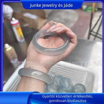 Kvarcitból készült karkötő, Geometriai forma, Csiszolt felület, Természetes anyag, egyedi csomagolás