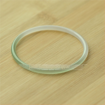 Achalcedon karkötő, természetes kivitel, kör alakú, lógó dísz, luxus stílus