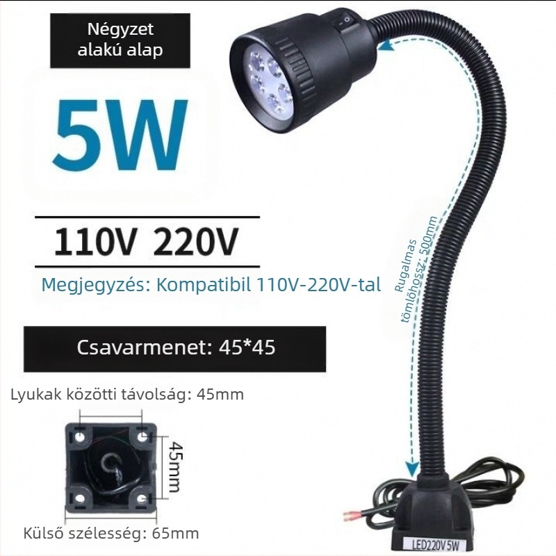 LED munkalámpa gépészeti eszközökhöz - Unique, 220V, Modell 1, Kompatibilis 1 modelllel