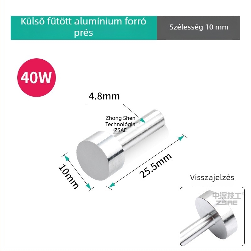 Forrasztóvas javító eszköz – 220V, 40W/60W, alumínium, külső fűtés