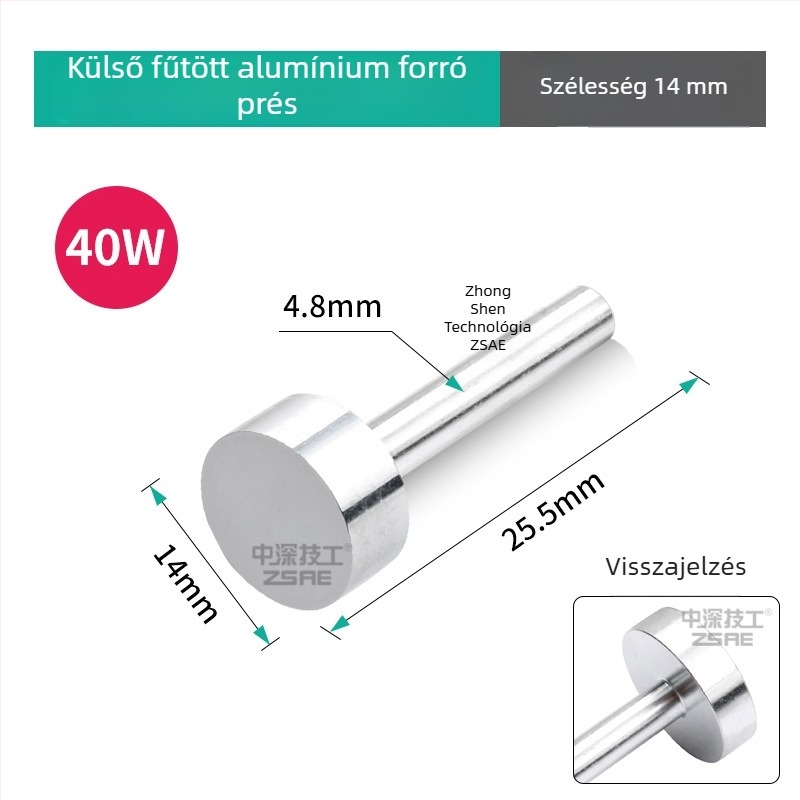 Forrasztóvas javító eszköz – 220V, 40W/60W, alumínium, külső fűtés