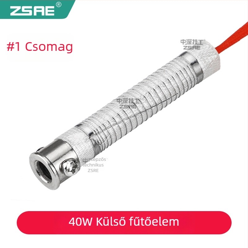 Forrasztóvas javító eszköz – 220V, 40W/60W, alumínium, külső fűtés