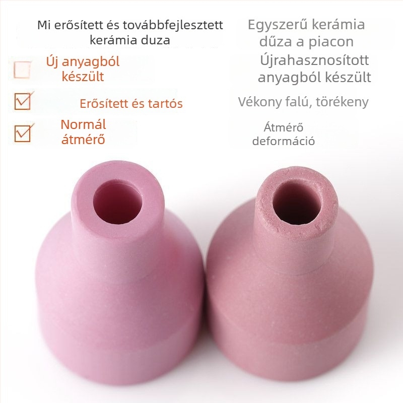 Houghty One kerámiás fúvóka ívhegesztéshez – porcelán fúvóka argon ívhez